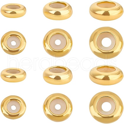   12Pcs 3 Styles 925 Sterling Silver Beads STER-PH0002-08-1