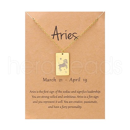 Twelve Constellations Pendants Necklaces PW-WG2D875-04-1