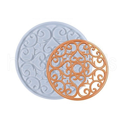 DIY Cup Mat Silicone Molds DIY-G067-01A-01-1