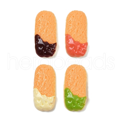 Opaque Resin Cabochons CRES-D305-04-1