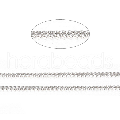 Brass Twisted Chains CHC-S100-0.35mm-P-NF-1