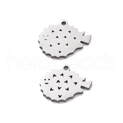 201 Stainless Steel Charms STAS-V001-01-1