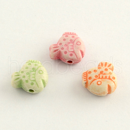 Craft Style Acrylic Beads MACR-Q153-M043-1