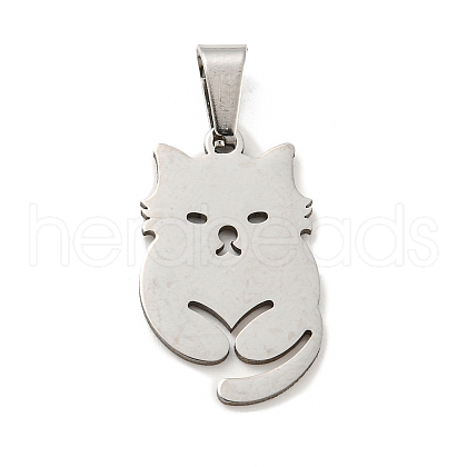 Non-Tarnish 304 Stainless Steel Pendants STAS-H184-20P-1