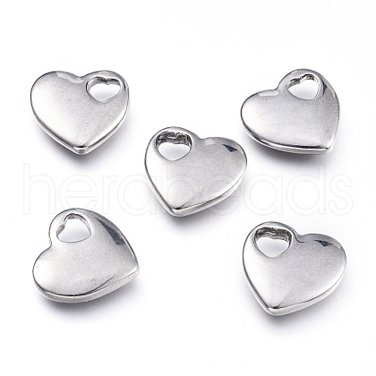 Tarnish Resistant 304 Stainless Steel Pendants STAS-F240-12P-1
