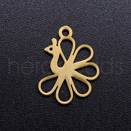 201 Stainless Steel Pendants STAS-Q201-JN273-2-1