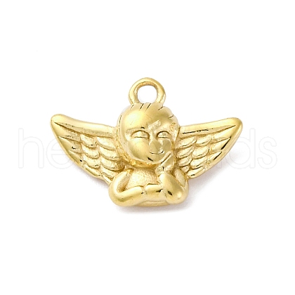 304 Stainless Steel Pendants STAS-S163-07A-G-1