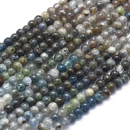 Grand A Natural Kyanite/Cyanite/Disthene Quartz Beads Strands G-D0013-03A-1