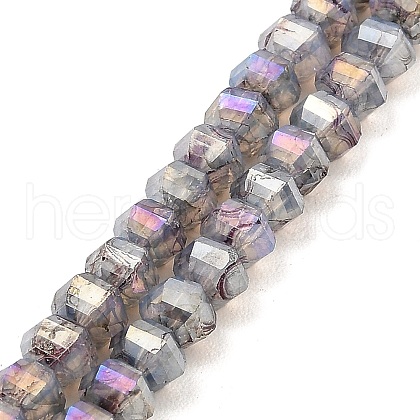 Imitation Jade Glass Beads Strands GLAA-P058-03A-05-1