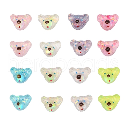 Transparent Resin Decoden Cabochons RESI-CJ0001-128-1