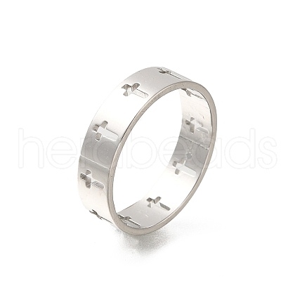304 Stainless Steel Rings for Women RJEW-S238-06P-1