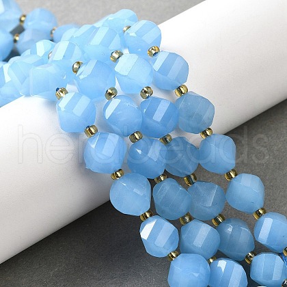 Natural Quartz Dyed Beads Strands G-U023-A02-01-1