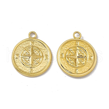 PVD Vacuum Plating 304 Stainless Steel Pendants STAS-E169-11G-1