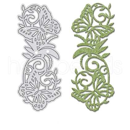 Carbon Steel Cutting Dies Stencils DIY-WH0170-068-1