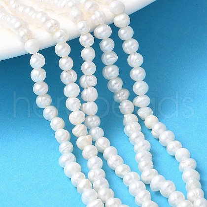 Natural Cultured Freshwater Pearl Beads Strands PEAR-I007-07I-01A-1
