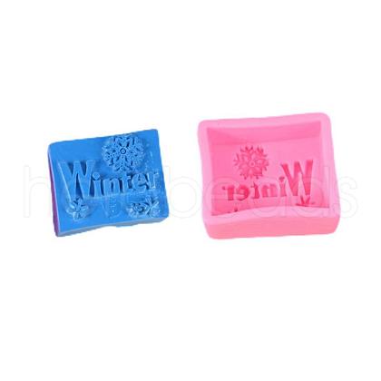 Word Winter Silicone Molds DIY-R078-24-1