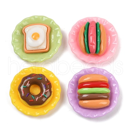 Opaque Resin Cabochons CRES-D305-05-1