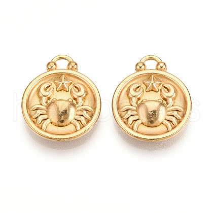 304 Stainless Steel Pendants STAS-N109-148G-04-1