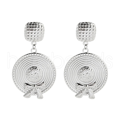 Tarnish Resistant 304 Stainless Steel Stud Earrings EJEW-P284-02P-1