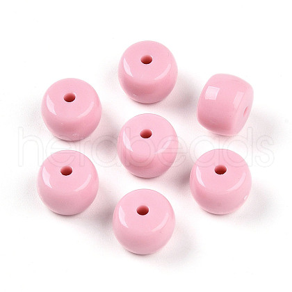 Opaque Acrylic Beads SACR-T017-35I-1