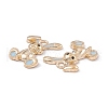 Alloy Enamel Pendants ENAM-C006-05KCG-04-3