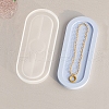 Oval Jewelry Plate DIY Silicone Pendant Molds PW-WG51435-03-1