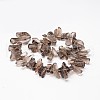 Natural Smoky Quartz Beads Strands X-G-K115-06-2