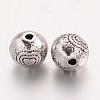 Tibetan Style Alloy Beads TIBEB-2986-AS-NR-2