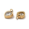 PVD Vacuum Plating 304 Stainless Steel Pendants X-STAS-D189-06G-01-3