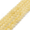 Natural Topaz Jade Beads Strands G-P454-01B-01-1