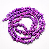 Synthetic Turquoise Beads Strands G-R002-03-2