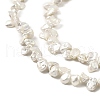 Natural Baroque Keshi Pearl Beads Strands PEAR-B004-07A-01B-3
