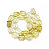Natural Lemon Quartz Beads Strands G-F725-05-2