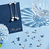 Unicraftale 304 Stainless Steel Stud Earring Findings STAS-UN0016-07P-2