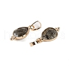 Natural Labradorite Faceted Pendans KK-L218-004G-02-2