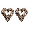 Alloy Stud Earrings EJEW-P307-01G-A-2