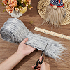 Polyester Top for Diy Hand-Decorated Artificial Wool Strip Accessories FIND-WH0170-32B-3
