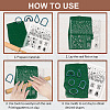 Silicone Clay Texture Mat AJEW-WH0447-045-3