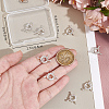 Beebeecraft 10Pcs Brass Spring Ring Clasps KK-BBC0016-34A-S-3