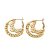304 Stainless Steel Hoop Earrings EJEW-Z098-29G-4