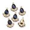 Glass Rhinestone Pendants FIND-TAC0017-07LG-03-1