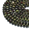 Natural Dragon Blood Beads Strands G-P573-B14-01-3