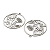 Non-Tarnish 201 Stainless Steel Pendants STAS-M318-10P-2