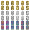CHGCRAFT 36Pcs 18 Style Zinc Alloy Pendants FIND-CA0008-08-1