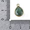Natural Dyed Strawberry Quartz Faceted Pendants G-U019-05G-05-3