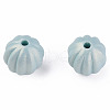 Spray Painted Acrylic Beads MACR-T037-01C-3