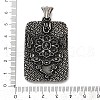 316 Surgical Stainless Steel Pendants STAS-D304-23AS-3
