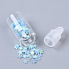 Glass Wishing Bottle Pendant Decorations GLAA-T008-01D-4