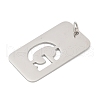 304 Stainless Steel Pendants STAS-M115-01P-G-2