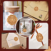 CRASPIRE 60Pcs Adhesive Wax Seal Stickers DIY-CP0006-30-20-7
